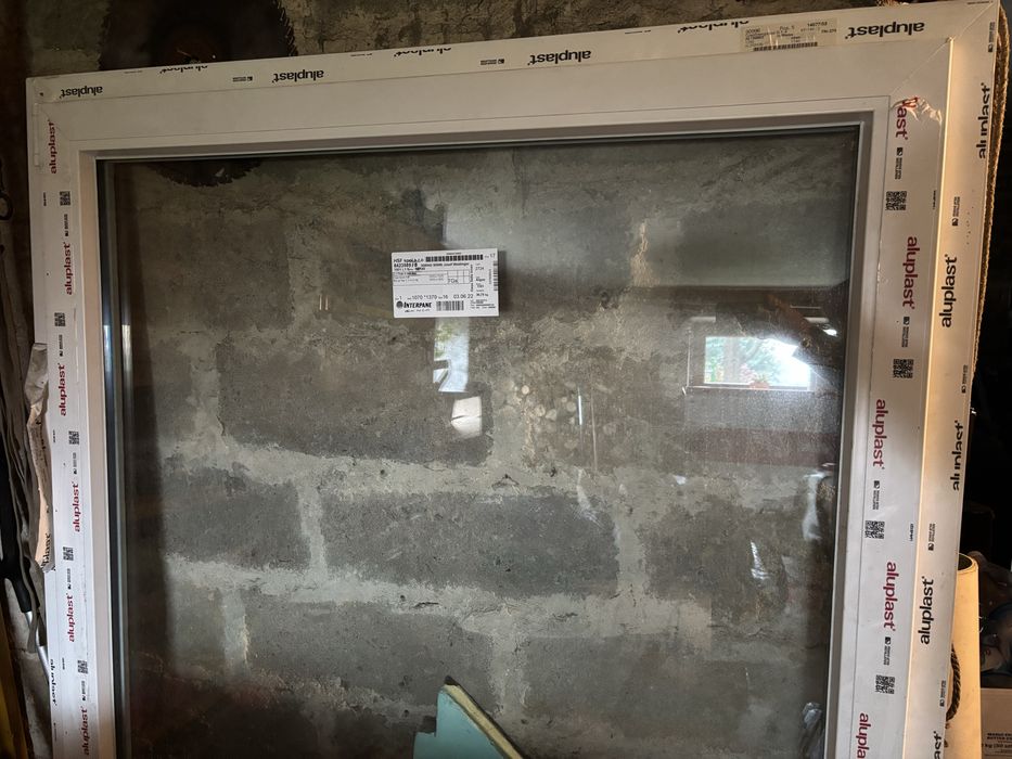 Sprzedam okno jednokwaterowe białe PVC