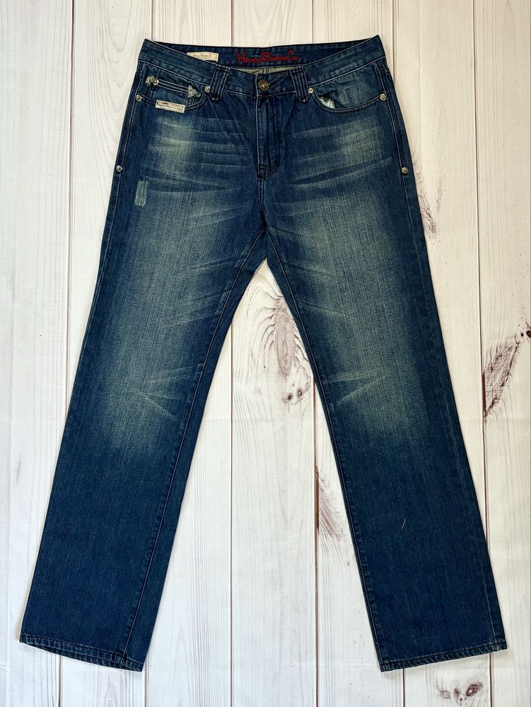 Spodnie jeansowe Hama Denim Co Streight Fit W34L34