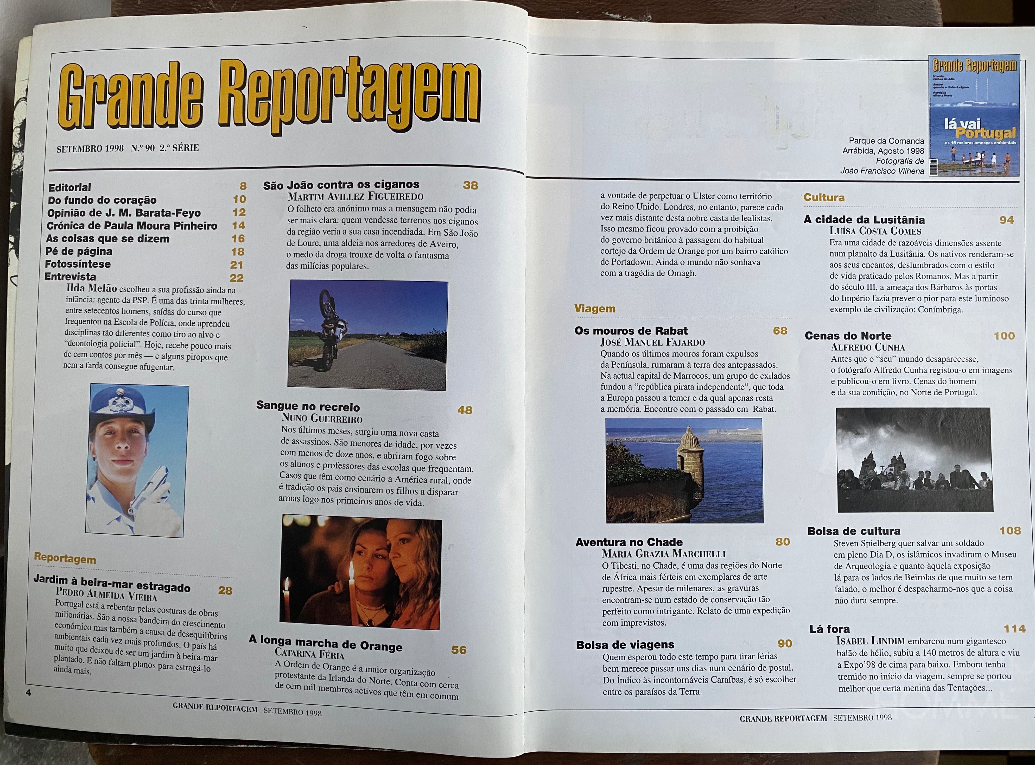 Lote 7 Revistas “Grande Reportagem”