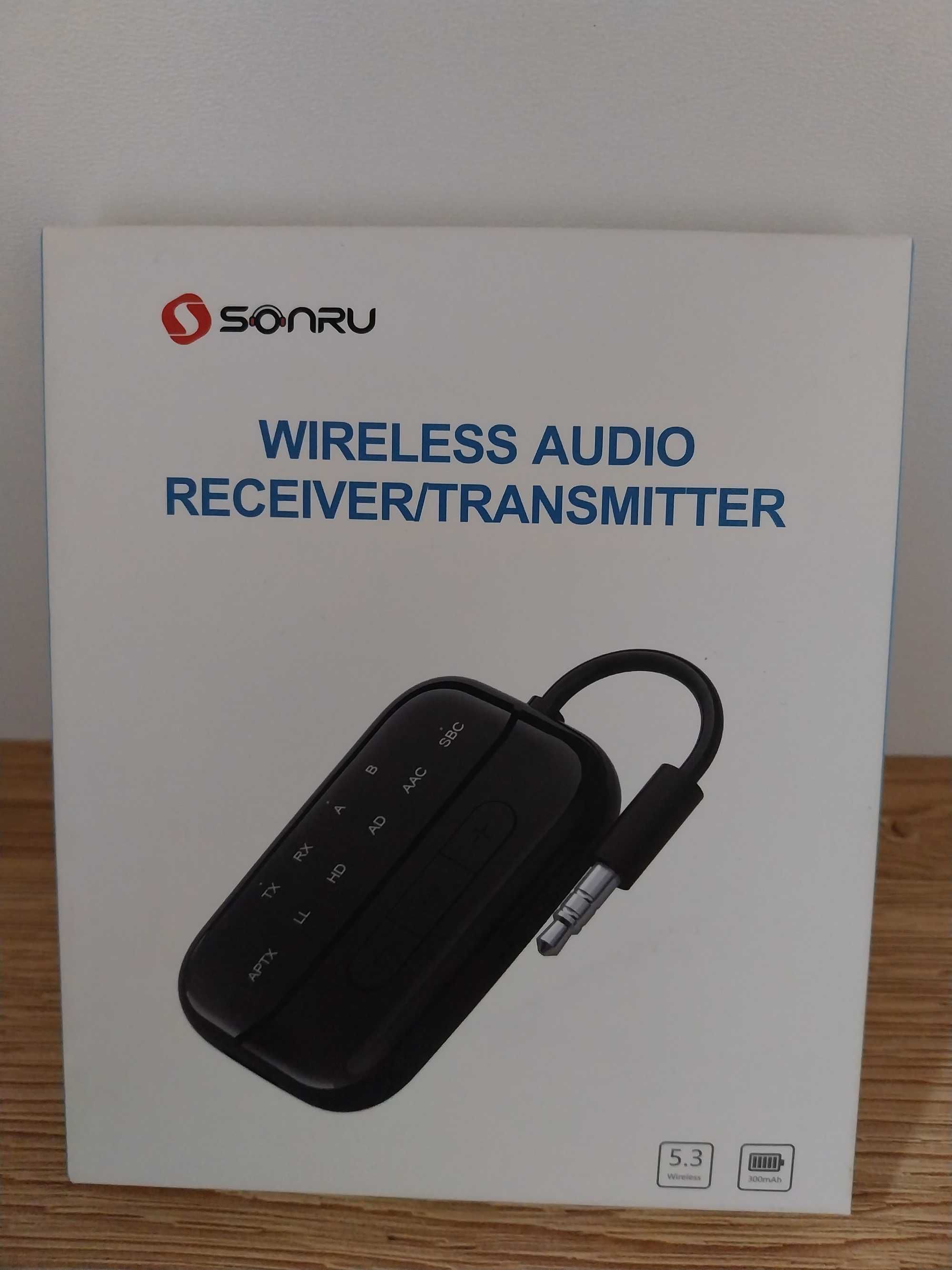 Adapter transmiter bluetooth Sonru 3,5 MM AUX PRZENOŚNY