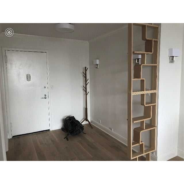 Regał / Ścianka / Półki z giętej sklejki NOWY jak VOLAK HALABALA PRL