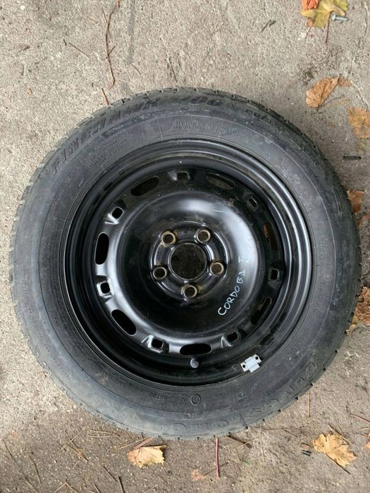 Koło dojazdowe zapas Seat Cordoba II 6L Fabia I Ibiza III Polo 9n 185/60R14