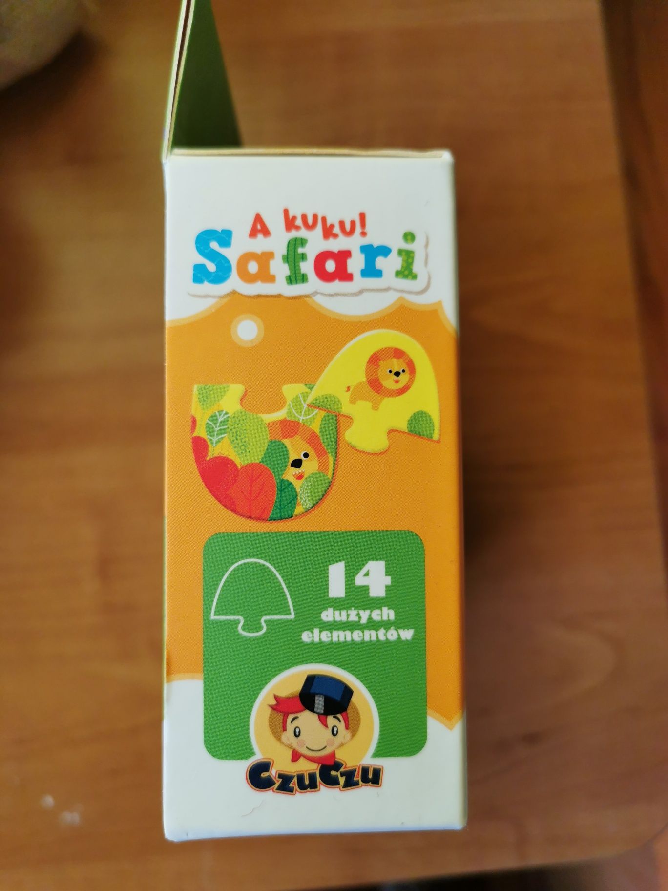 Kreatywny zestaw puzzli Safari firmy Czuczu dla dzieci 2 +