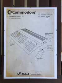 Poster computador vintage - COMMODORE AMIGA