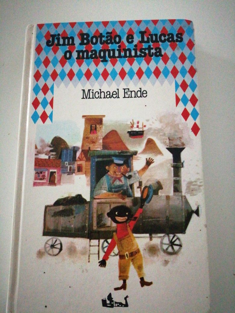 Livro infantil "Jim Botão e Lucas o maquinista"