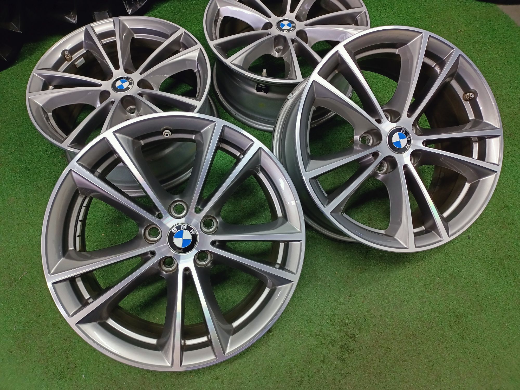 17" felgi 5x112 IS27 Oryginalne BMW seria 5 g30 g31 Wysyłka Mpakiet