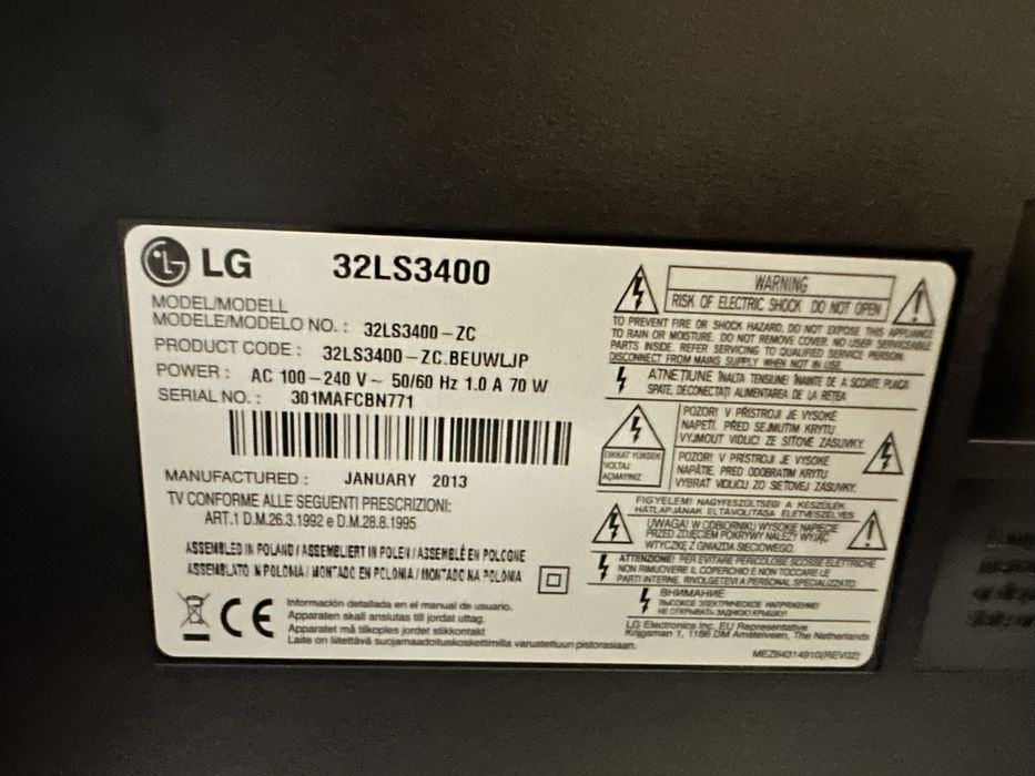 Televisao LG 32 polegadas