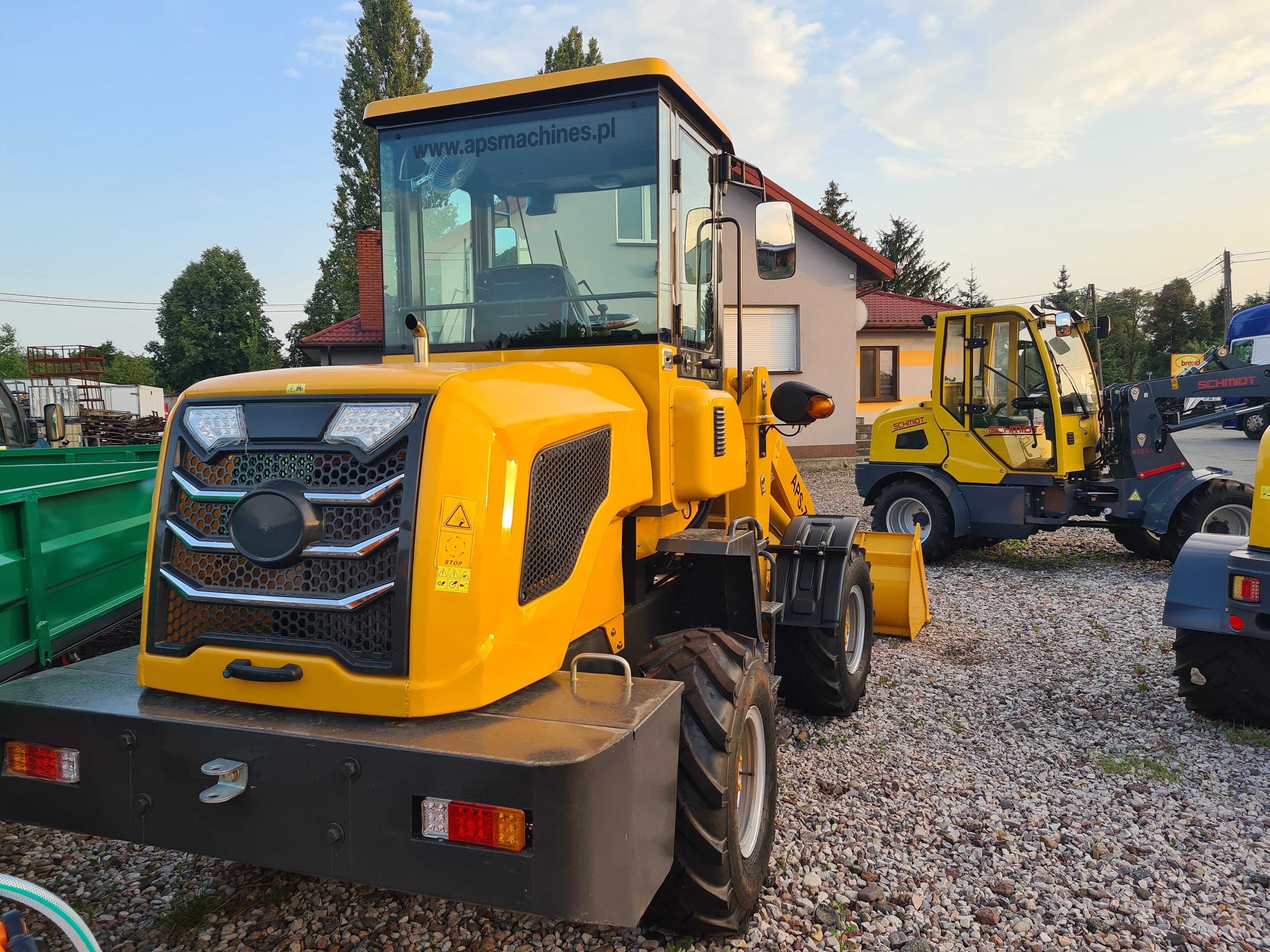 Ładowarka kołowa łamana przegubowa 1500KG APS12 4x4Automat teleskopowa