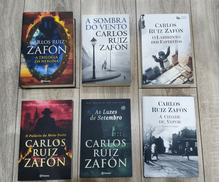 Livros de Carlos Ruiz Zafón