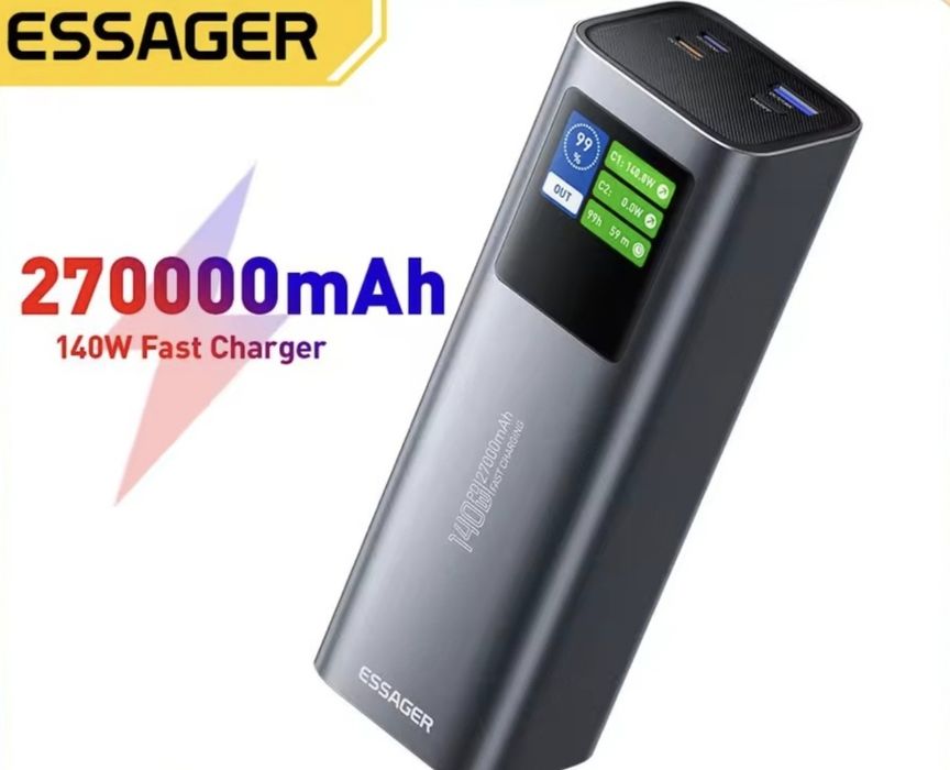Power bank Essager 27000mAh 140W