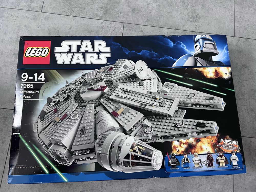 Lego 7965 Star Wars Millennium Falcon Nowe