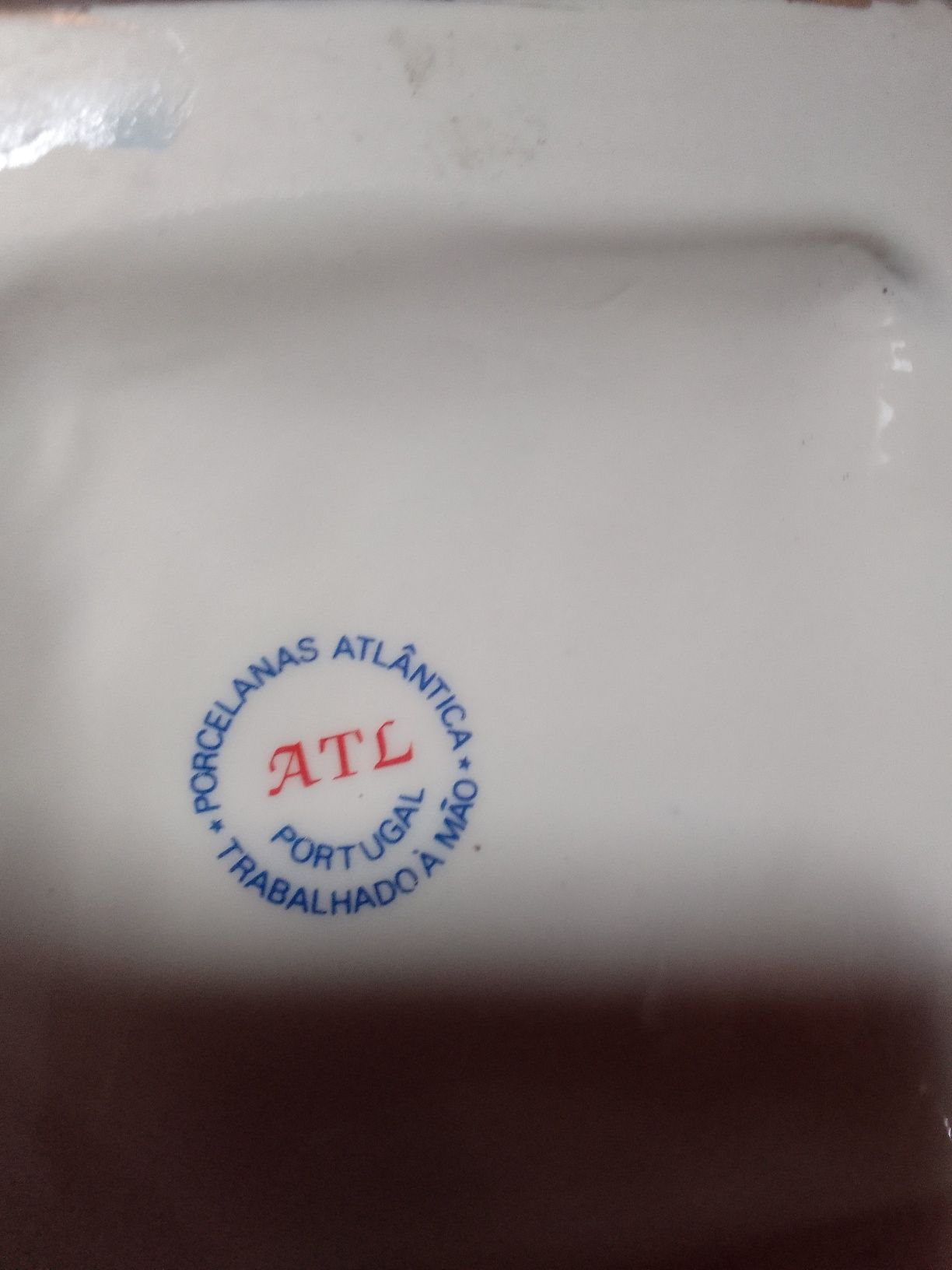 Jarra pintada á mão " Porcelanas ATLÂNTICA