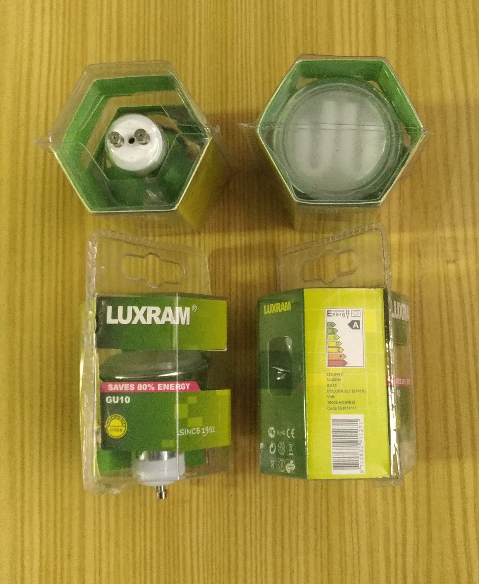 Conjunto 4 Lampadas Foco