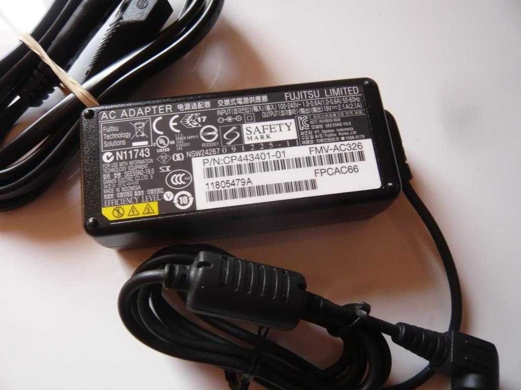 Carregador Fujitsu/Asus original (19V 2,1A)