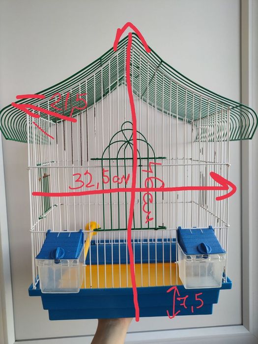 Продам клетки для домашних птиц .