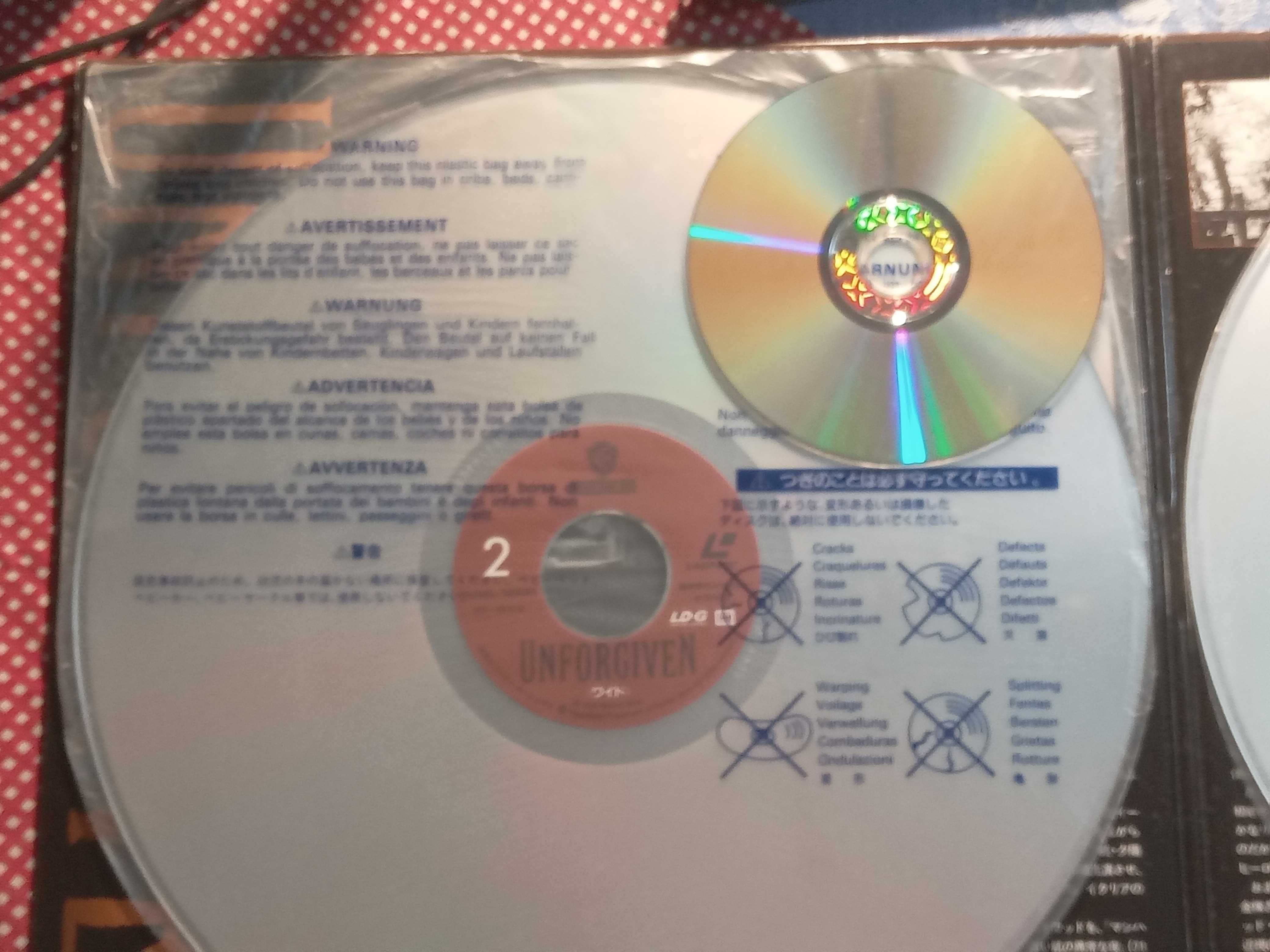 Laser Disc  LD  фильм "Непрощенный" 1992г. регион NTSC j