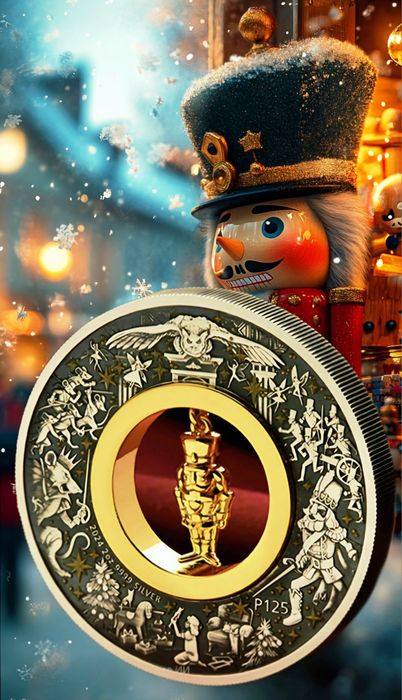 Срібна монета Лоскунчик 2oz. В наявності !