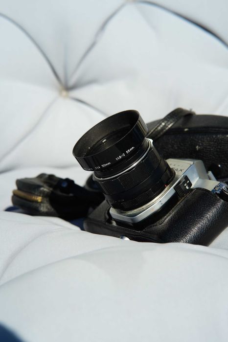 Pentax Spotmatic SP II Takumar 50 1.4 duży oryginalny zestaw