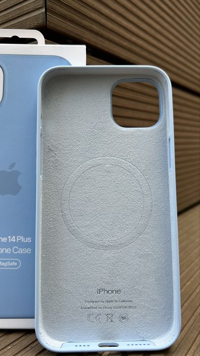 Silikonowe Magsafe Etui do Iphone’a 14 Plus Jasnoniebieski