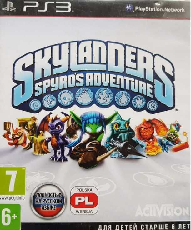 PS3 Skylanders Spyro's Adventore Polska Wersja