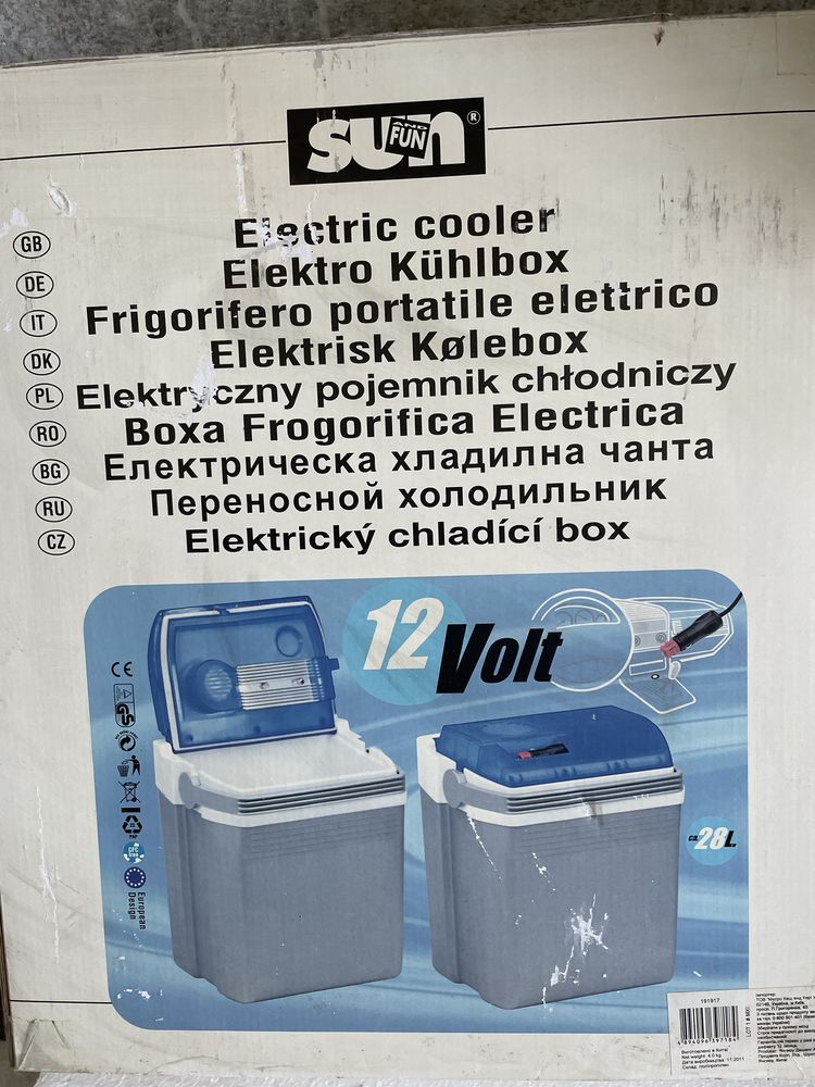 Холодильник-сумка електрична автомобільна