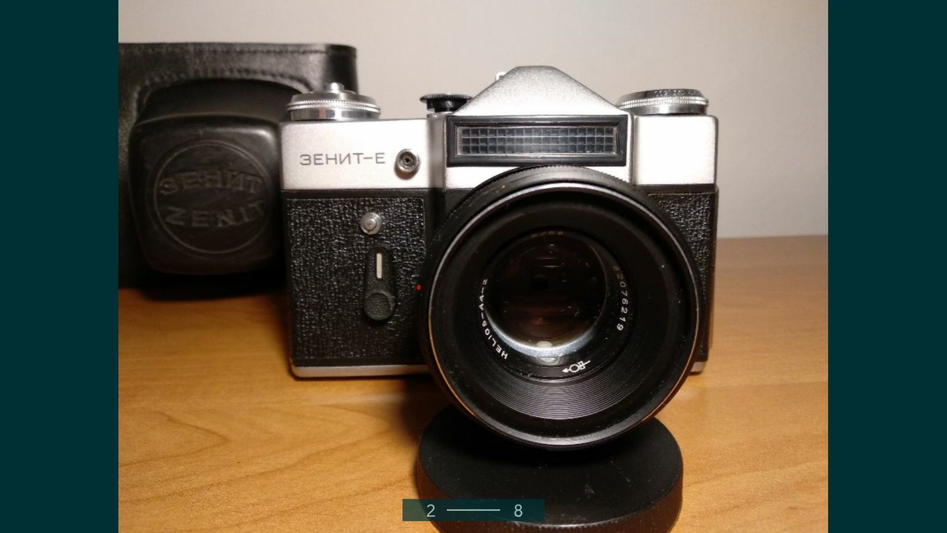 aparat fotograficzny Zenit E ZSRR z kolekcji prywatnej