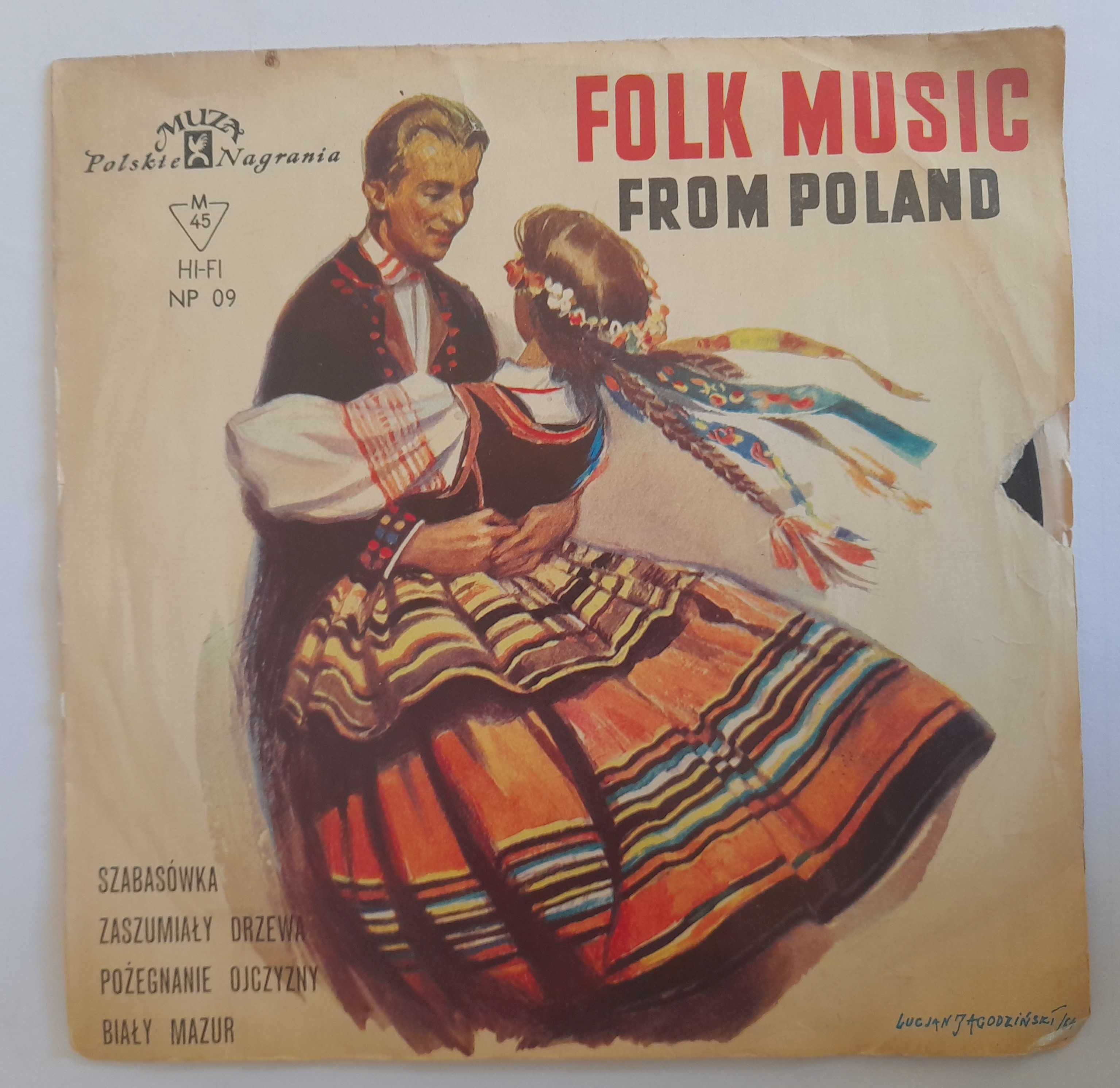 Folk Music From Poland - Winyl Singiel