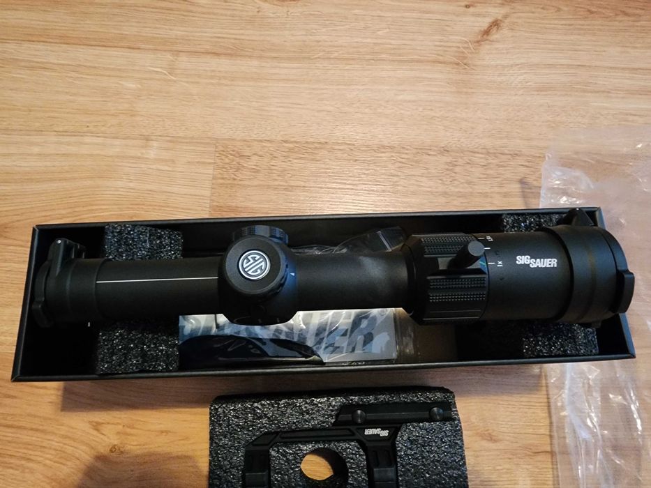Nowa luneta Sig Sauer MSR 1-6 x24