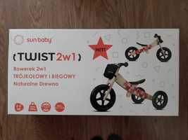 Rowerek biegowy Twist 2w1 Sun baby nowy