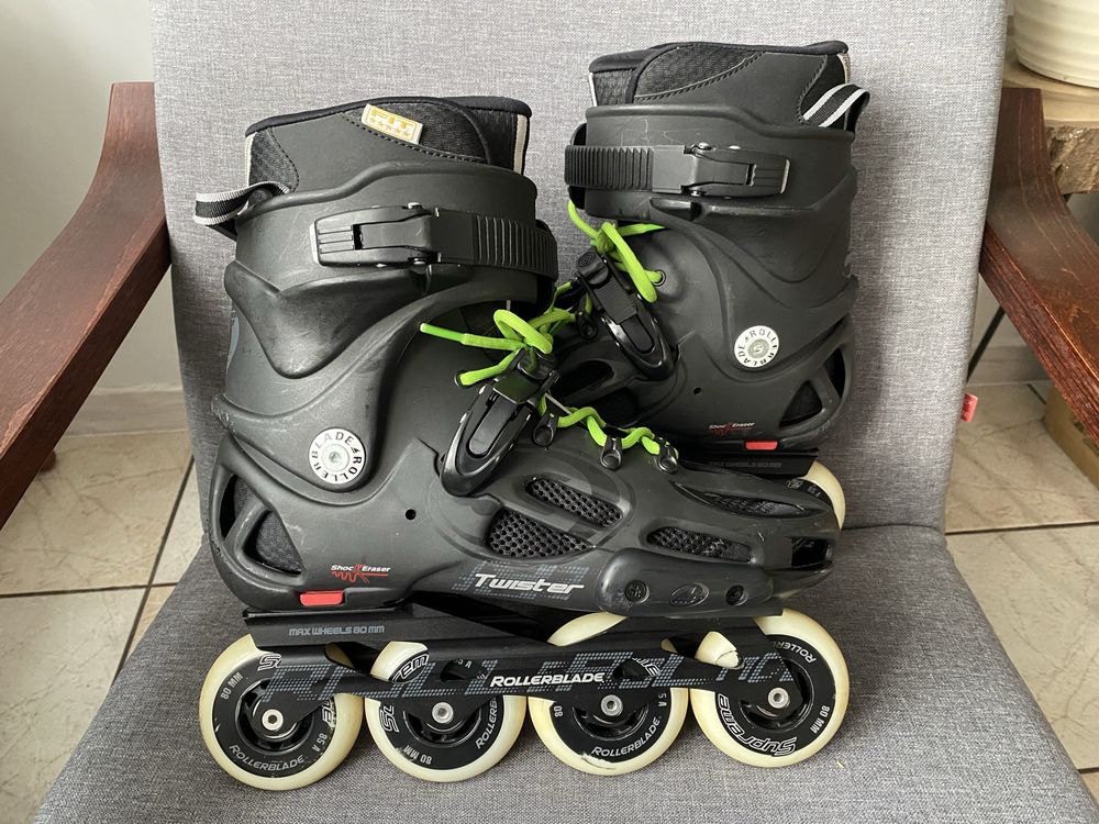 Rolki Rollerblade Twister 80 rozm. 45 powerslide
