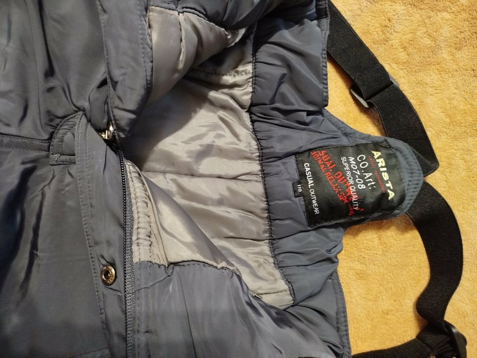 Зимові штани комбінезон на хлопчика 4 - 5 р зимние штаны 4 - 5 лет