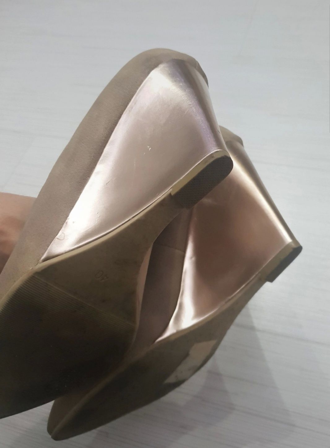 Buty na koturnie H&M r.40