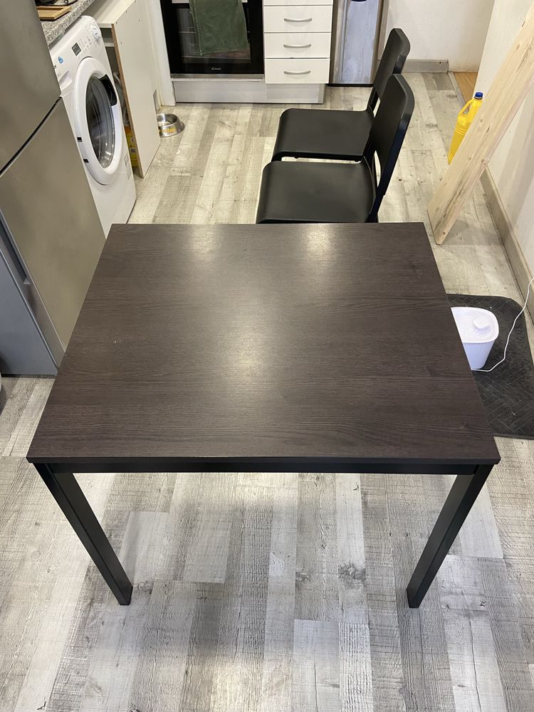 Mesa jantar extensivel cor castanho