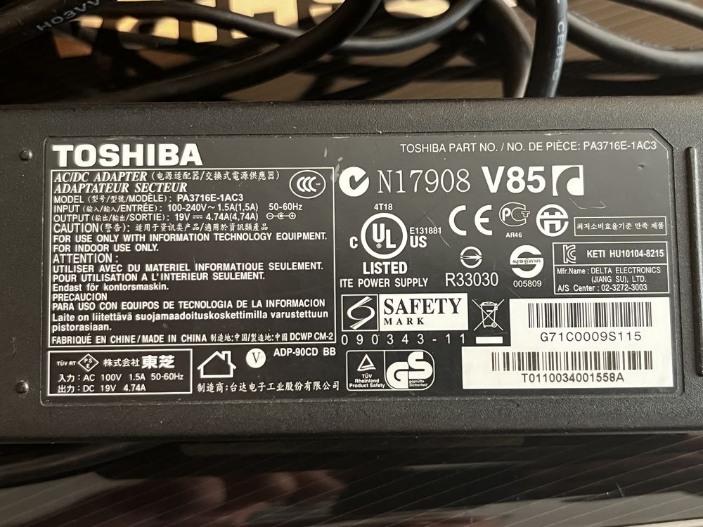 Notebook Toshiba Satellite A500-1EE