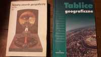 Szkolny słownik geograficzny, Tablice geograficzne