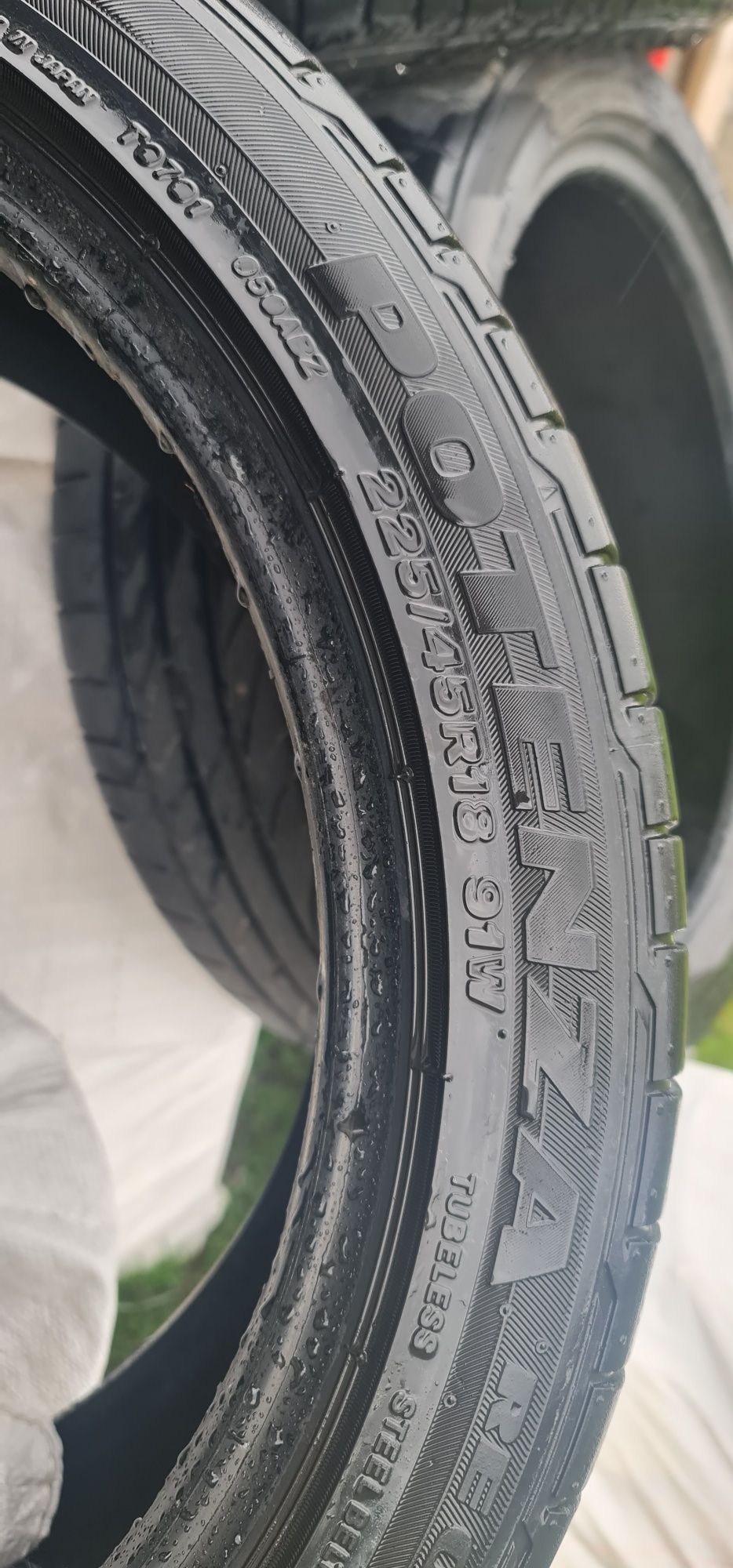 Opony letnie Bridgestone Potenza 225/45R18 91W