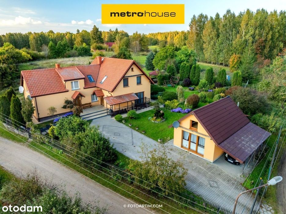 Warmia-Mazury, Dom w pięknej, cichej okolicy.