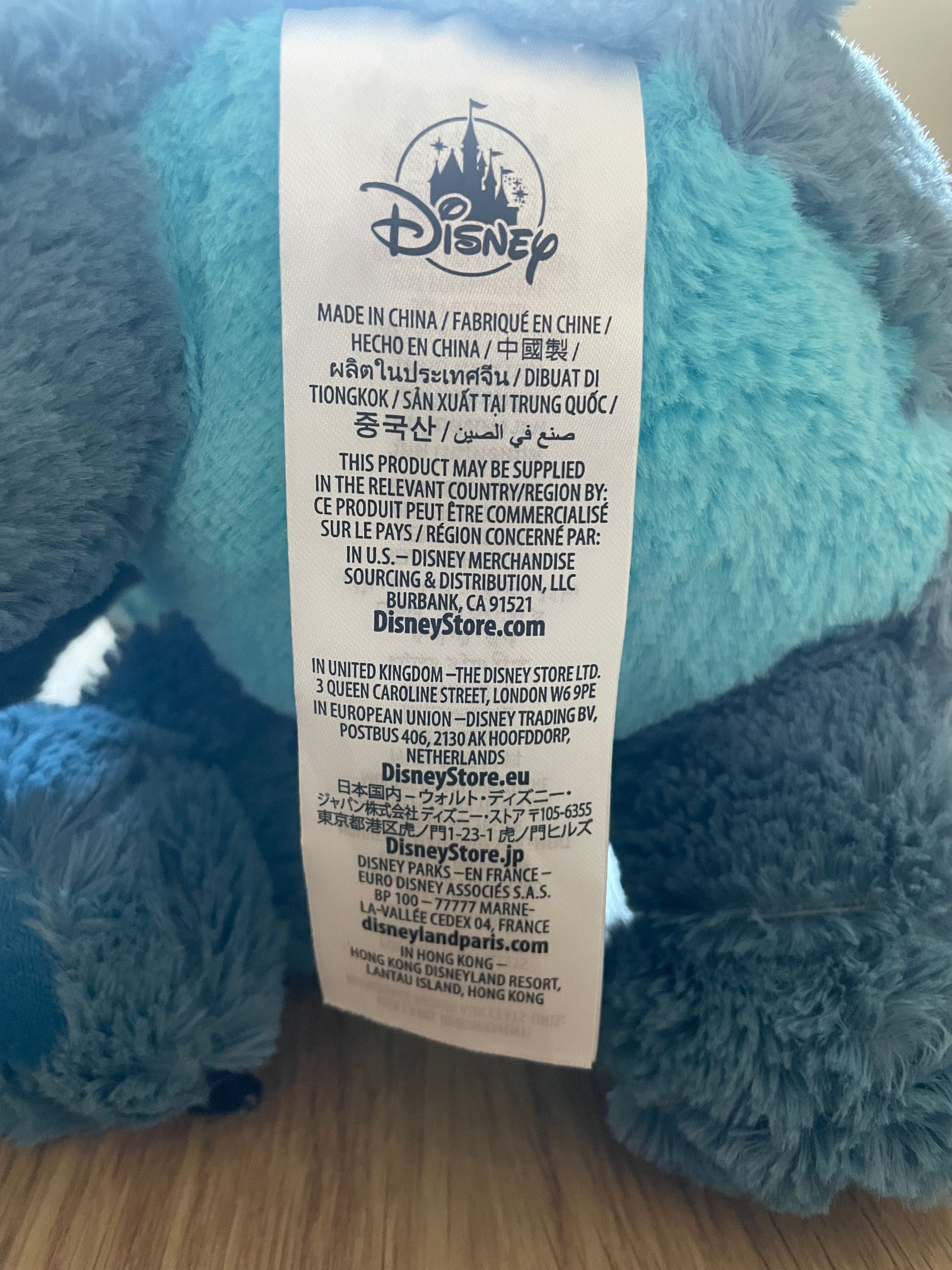 STITCH Boneco de Peluche original da Disney.
