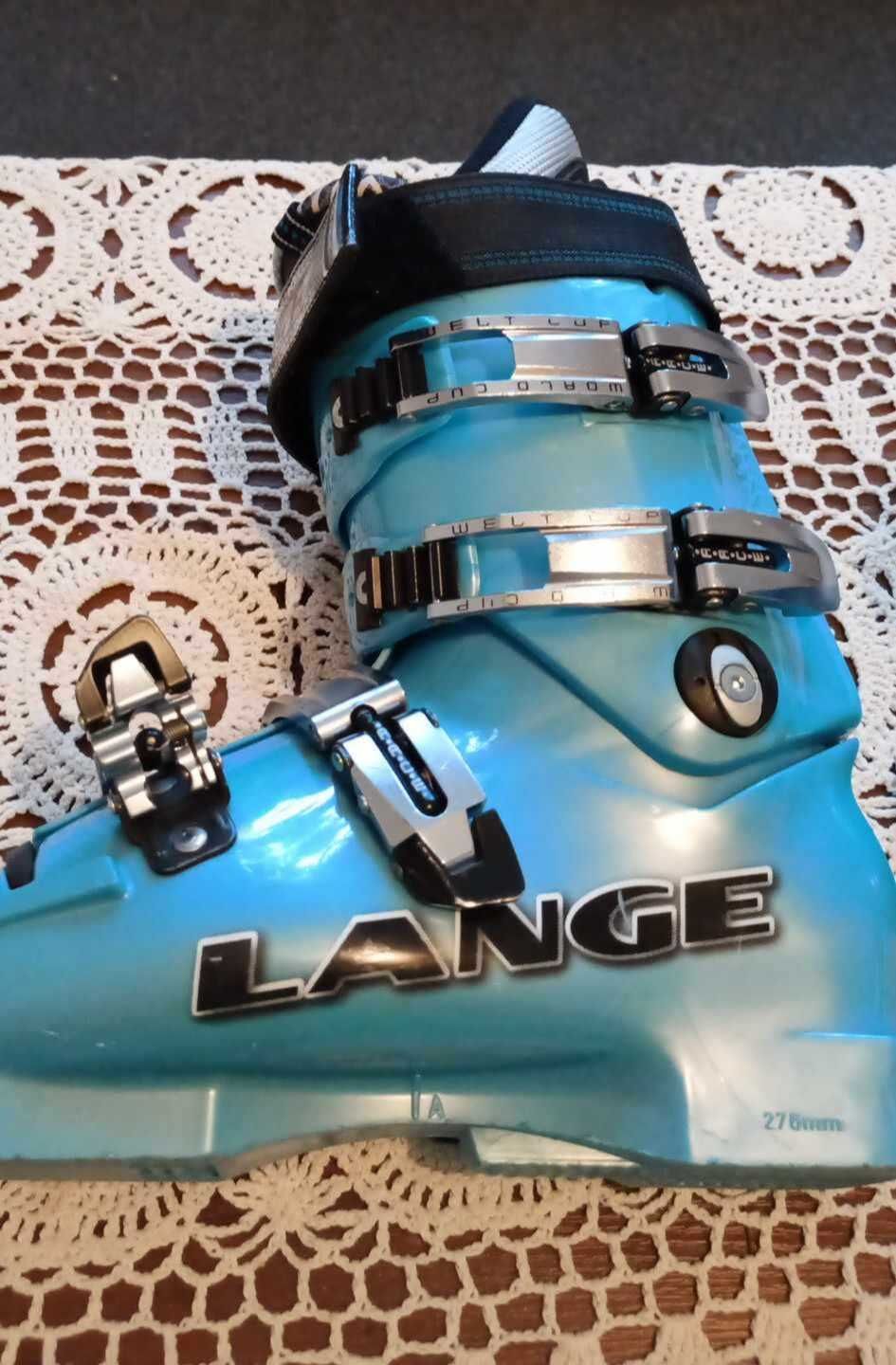 buty narciarskie  Lange World Cup  junior, zawodnicze, 276 mm flex 110