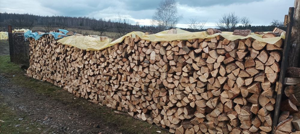 Drewno opałowe sosna, brzoza,buk