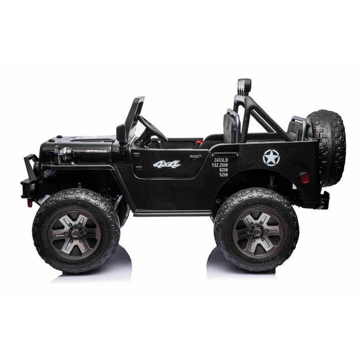 Pojazd Retro Wojskowy POWER 4x200W,3 osobowe Nowość 2023