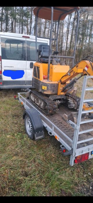 Wynajme minikoparka 1t