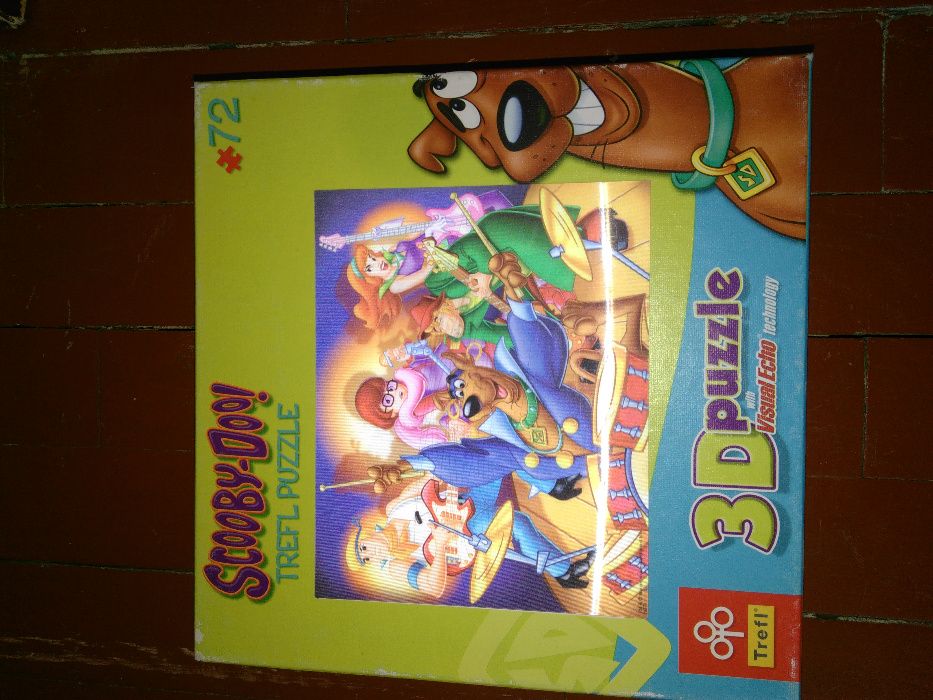 Scooby Doo puzle 3 D