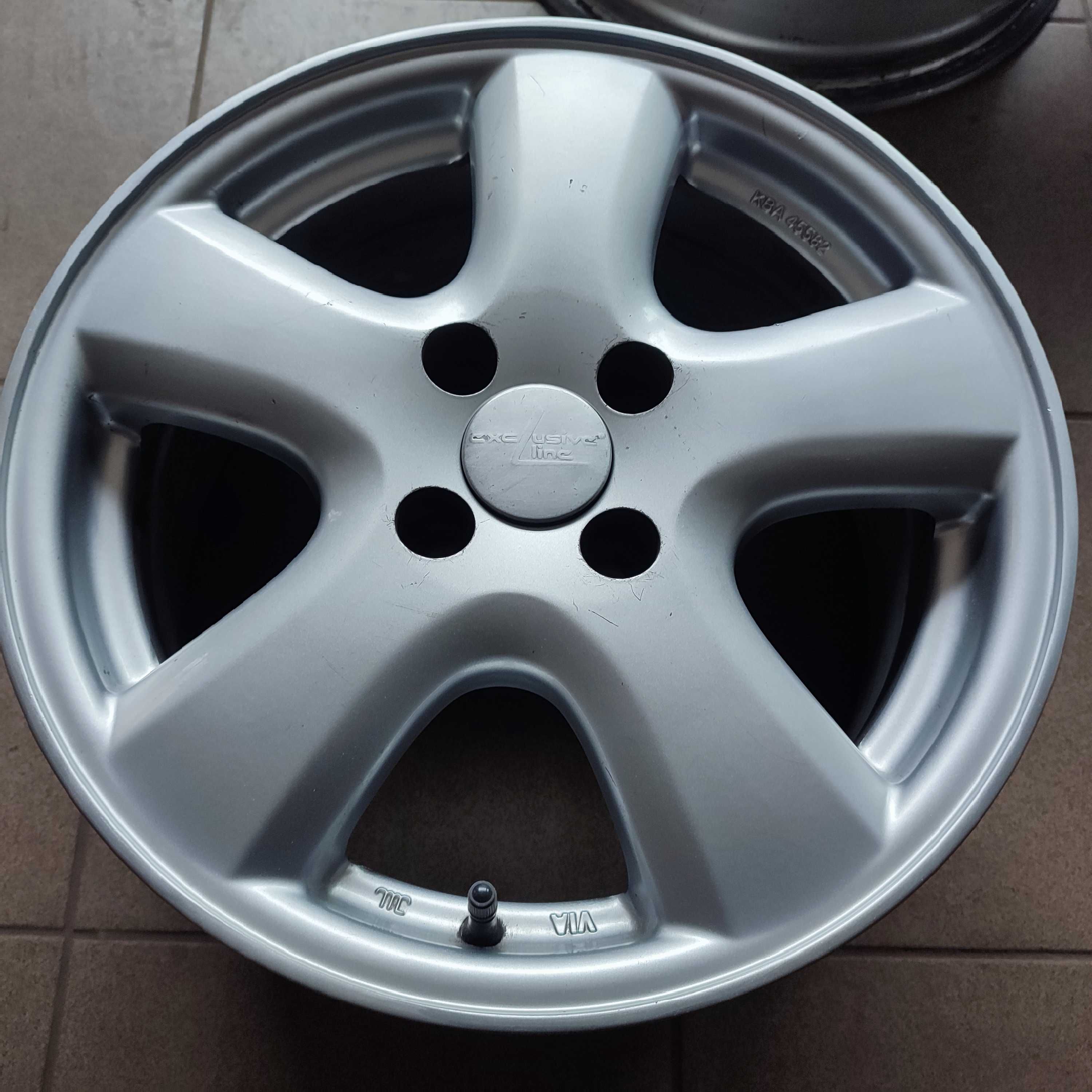 Alufelgi 6,5X15 4X100 do VW, Hyundai, Toyota, Mazda ,Suzuki, Kia, Opel