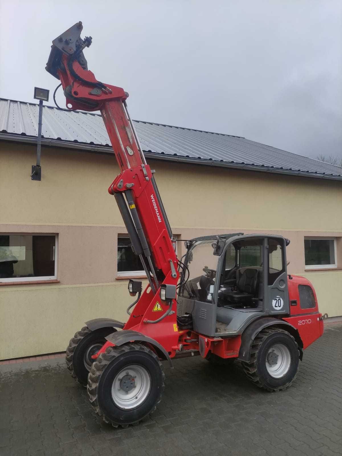 Ładowarka teleskopowa Weidemann 2070, Manitou,Jcb