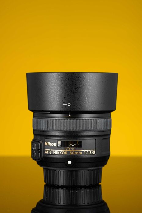 Obiektyw Nikon NIKKOR 50mm f/1.8G – Stan doskonały
