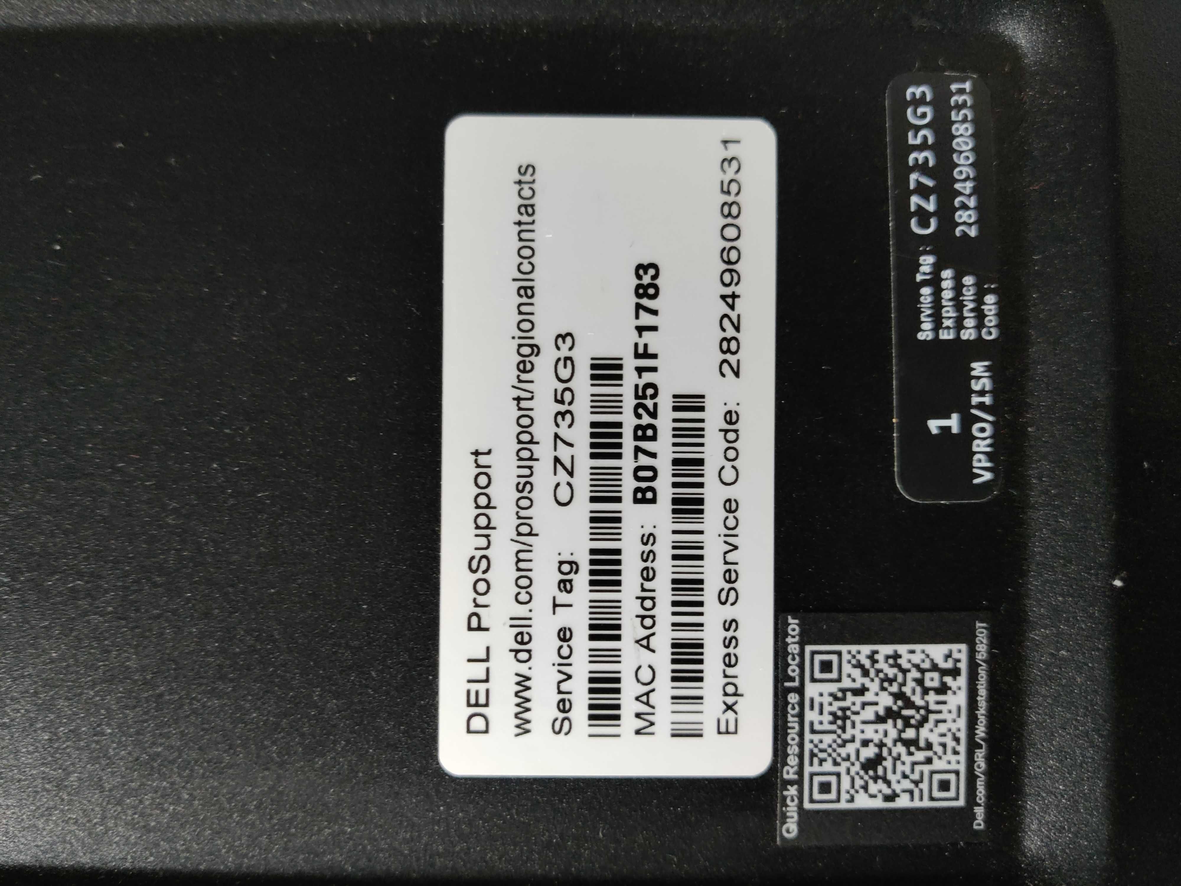 Stacja robocza Dell Precision 5820