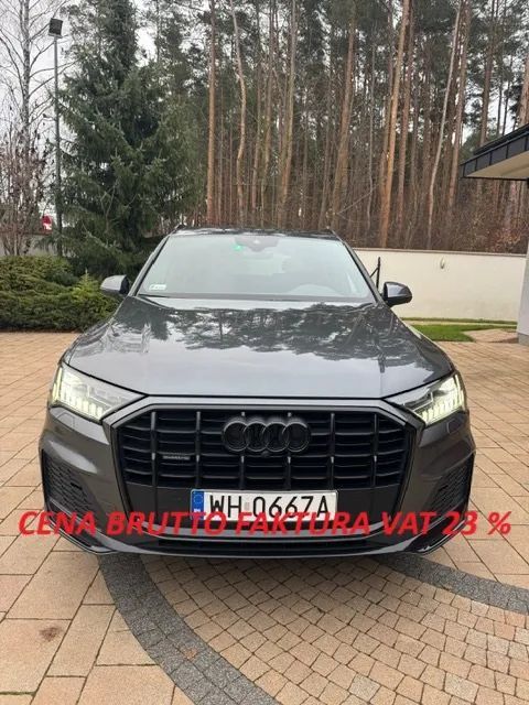 Audi Q7 Audi Q7 S line Quattro 50 TDI TIPTRONIC 286 KM Salon Polska F-RA VAT