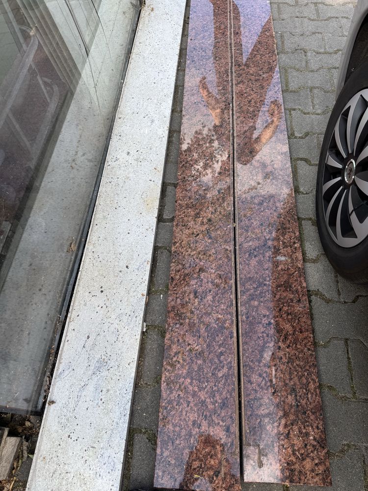 Parapety zewnetrzne/wewnetrzne granitowe