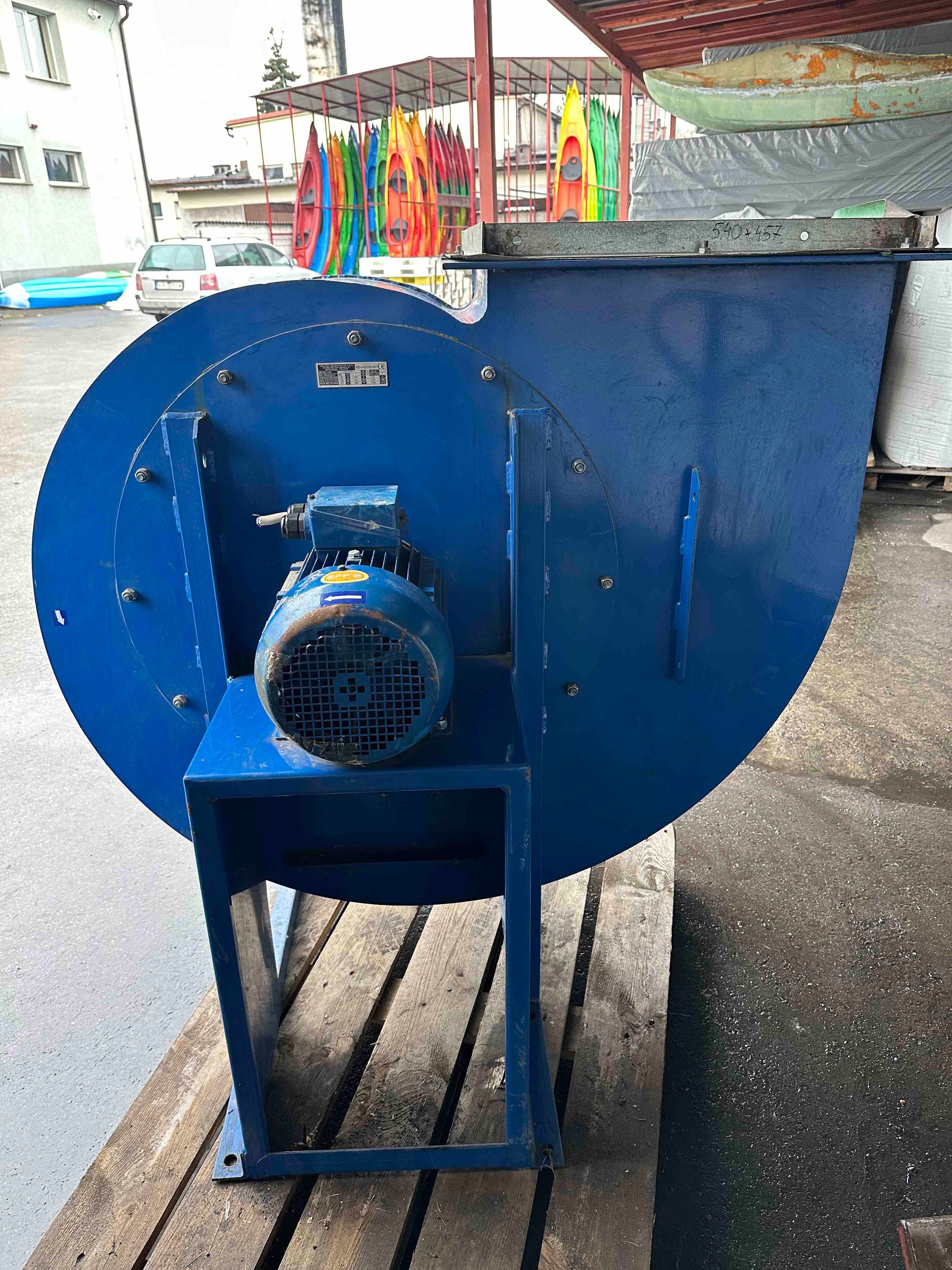 Wentylator MBB-4-630/250-400T